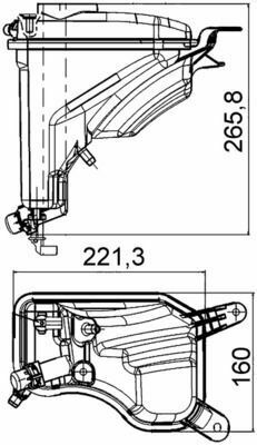 Расширительный бачок BMW 3 (E90) 1.6-3.5 i 04-11 Расширительный бачок BMW 3 (E90) 1.6-3.5 i 04-11