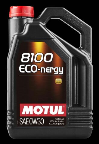 Моторна олива MOTUL ECO-nergy 8100 0W-30, 5 літрів