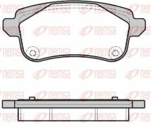 Комплект гальмівних колодок з 4 шт. дисків