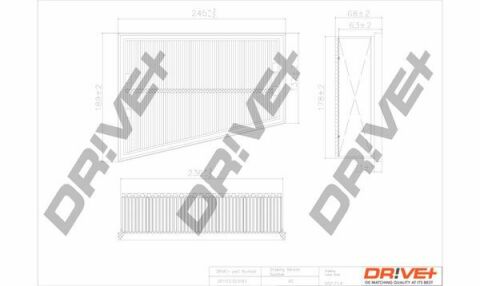 DP1110.10.0167 Drive+ - Фильтр воздуха