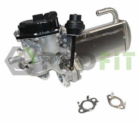 Клапан рециркуляції газів з радіатором