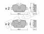 Колодки гальмівні (задні) BMW 1 (E81/E82/E87)/3 (E90/E91/E92/E93) 04-13, фото 11 - інтерент-магазин Auto-Mechanic