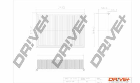 DP1110.10.0044 Drive+ - Фільтр повітря