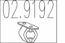 Гумовий елемент кріплення вихлопної системи