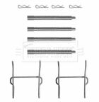 Комплект приладдя, накладка дискового гальма
