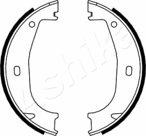 Комплект гальмівних колодок, стоянкове гальмо