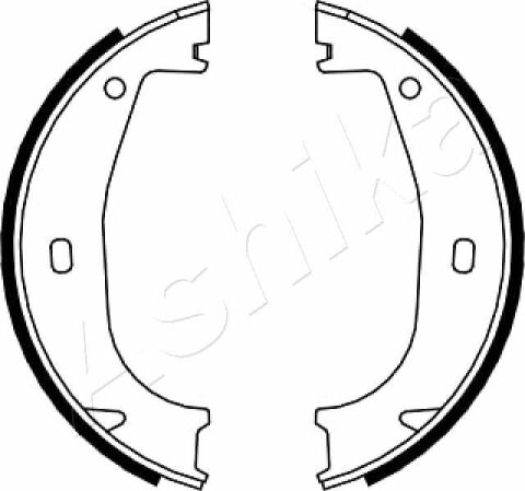 Комплект тормозных колодок, стояночная тормозная система Комплект тормозных колодок, стояночная тормозная система
