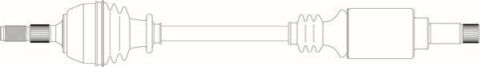 Привідний вал (можливо відновлений) Привідний вал (можливо відновлений)
