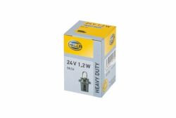 Автолампа 8.5d 24V 1.2W серая 