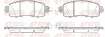 Колодки тормозные передние leaf 10-