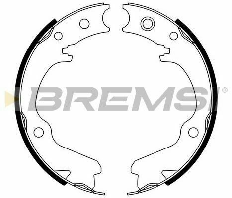 Колодки ручного гальма Impreza 94-/Forester 97-08/Legasy 94-09