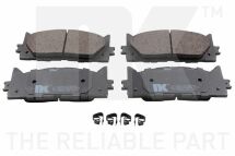 Комплект гальмівних накладок, дискове гальмо