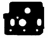 Прокладка колектора двигуна металева