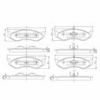 Гальмiвнi колодки дисковi