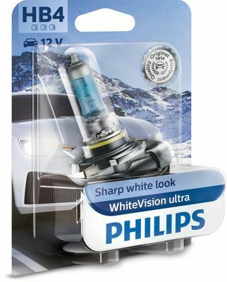 9006WVUB1 (PHILIPS) HB4 WhiteVision ultra +60% (4200K) B1 12V 51W P22d (замена 9006WHVB1)