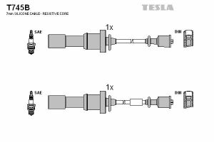 Кабель зажигания к-кт TESLA HY Santa Fe, Sonata 2.0,2.4 01-