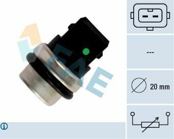 Датчик температуры охлаждающей жидкости VW Caddy II -92/LT 28-55 -96/T4 -03 (d=20mm) Датчик температуры охлаждающей жидкости VW Caddy II -92/LT 28-55 -96/T4 -03 (d=20mm)