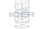 Колодки гальмівні (задні) Lexus GS III/IV/IS II/III 05-/Toyota Crown XII/XIII 03-12/Mark X/Reiz 04-, фото 6 - інтерент-магазин Auto-Mechanic