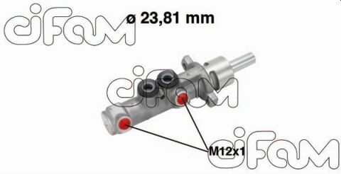 Головний гальмівний циліндр Master 2.5/3.0dCi 00- RENAULT