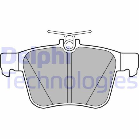 Колодки гальмові задні Audi A3, Golf VII, Touran 12-VW