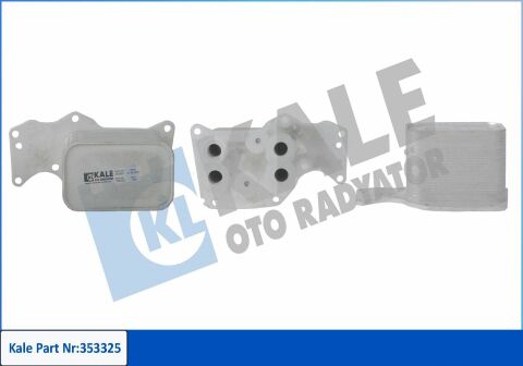 KALE BMW Масляный радиатор 1 F20,2,3 F30,4,5 F10,X3 F25/G01,X4,X5 F15 2.0d