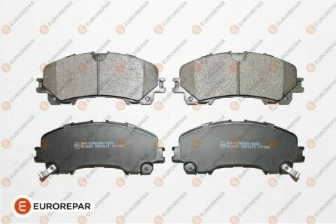 EUROREPAR NISSAN колодки гальм. передн. X-Trail 1.6dCi 13-,Infiniti Q50