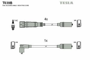 Кабель зажигания к-кт TESLA Audi 100,A6 90-97 2,0