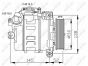 Компрессор кондиционера BMW 5 (E60/E61)/6 (E63/E64) 2.5/3.0i 04-10, фото 15 - интернет-магазин Auto-Mechanic