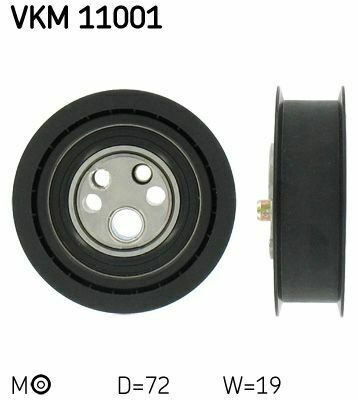 Ролик ГРМ Audi 80 2.0 91-97 (натяжной) (72x19mm)