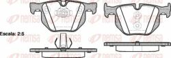 Гальмівні колодки задні BMW X5 E70/F15 Гальмівні колодки задні BMW X5 E70/F15