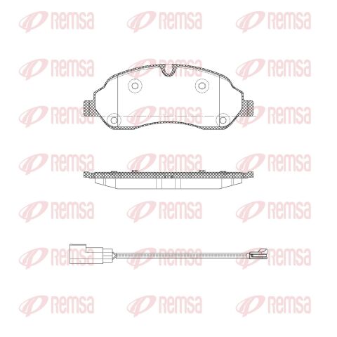 Колодки гальмівні дискові (комплект 4 шт)