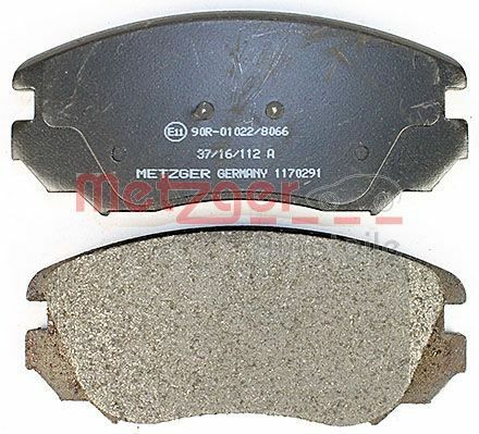Комплект гальмівних накладок, дискове гальмо Комплект гальмівних накладок, дискове гальмо