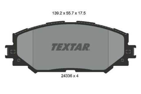 Колодки гальмівні (передні) Toyota RAV4 III 06-/Auris 07- (Akebono)