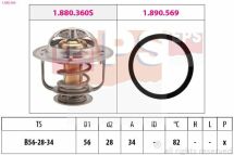 Термостат TOYOTA Hiace III,IV,Previa,Mitsubishi ASX,Lancer,Outlander,Citroen C-Crosser