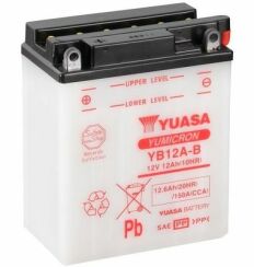 Акумулятор 12V 12,6Ah YuMicron Battery YB12A-B (сухозаряжений)