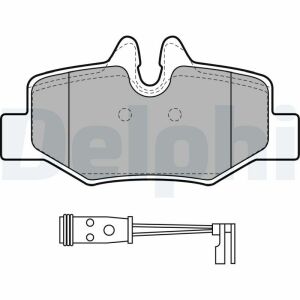 Тормозные колодки задние Vito 03-MB