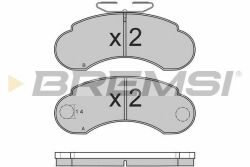 Тормозные колодки перед. MB 100 (631) 88- (Bendix)