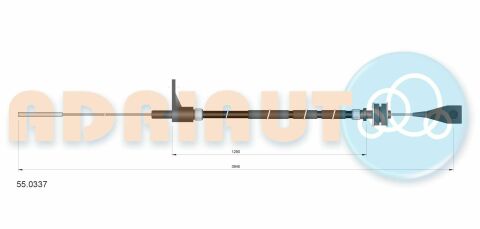 Трос газу T2 1.6D/TD VW