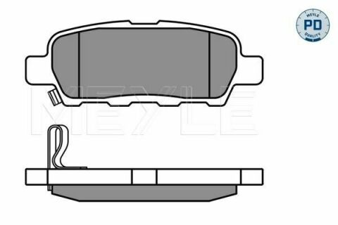 Колодки тормозные (задние) Renault Koleos/Nissan Juke/Leaf/Qashqai/X-Trail/Suzuki 08- (Akebono)