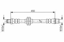 Шланг гальмівний передній RENAULT Duster 15-