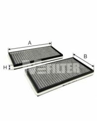 Фильтр салона BMW 7 (E65/E66/E67) 01-08 (угольный)(к-кт 2 шт) Фильтр салона BMW 7 (E65/E66/E67) 01-08 (угольный)(к-кт 2 шт)