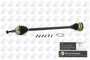 Полуось Golf/Passat/Touran/Octavia 03- (36z/810mm) Пр.