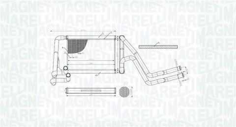 Радіатор опалення ix35,kia sportage 10-