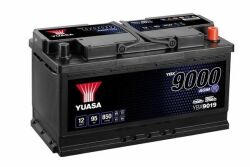 Акумулятор Yuasa YBX 9019 AGM Start Stop 95Ah EN 850A R+