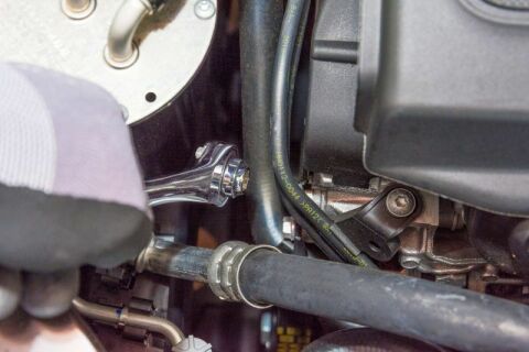 Набір наскрізних плоских торцевих головок з тріскачкою 3/8" 18 од. (хромовані)