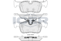 Колодки тормозные (задние) BMW 1 (F52/F40)/X2 (F39) 17-/2 (F44-F46)/i3 (I01) 13-/X1 (F48)/Mini 14-, фото 5 - интернет-магазин Auto-Mechanic