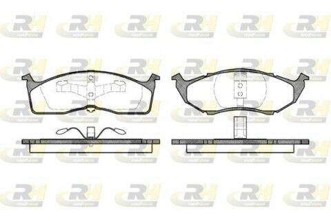 Гальмівні колодки дискові
