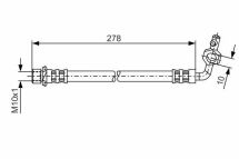 Гальмівний шланг Гальмівний шланг