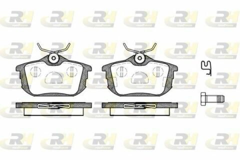 Гальмівні колодки дискові
