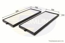 Фильтр салона (аналог WP9244/LA195/S) Фильтр салона (аналог WP9244/LA195/S)